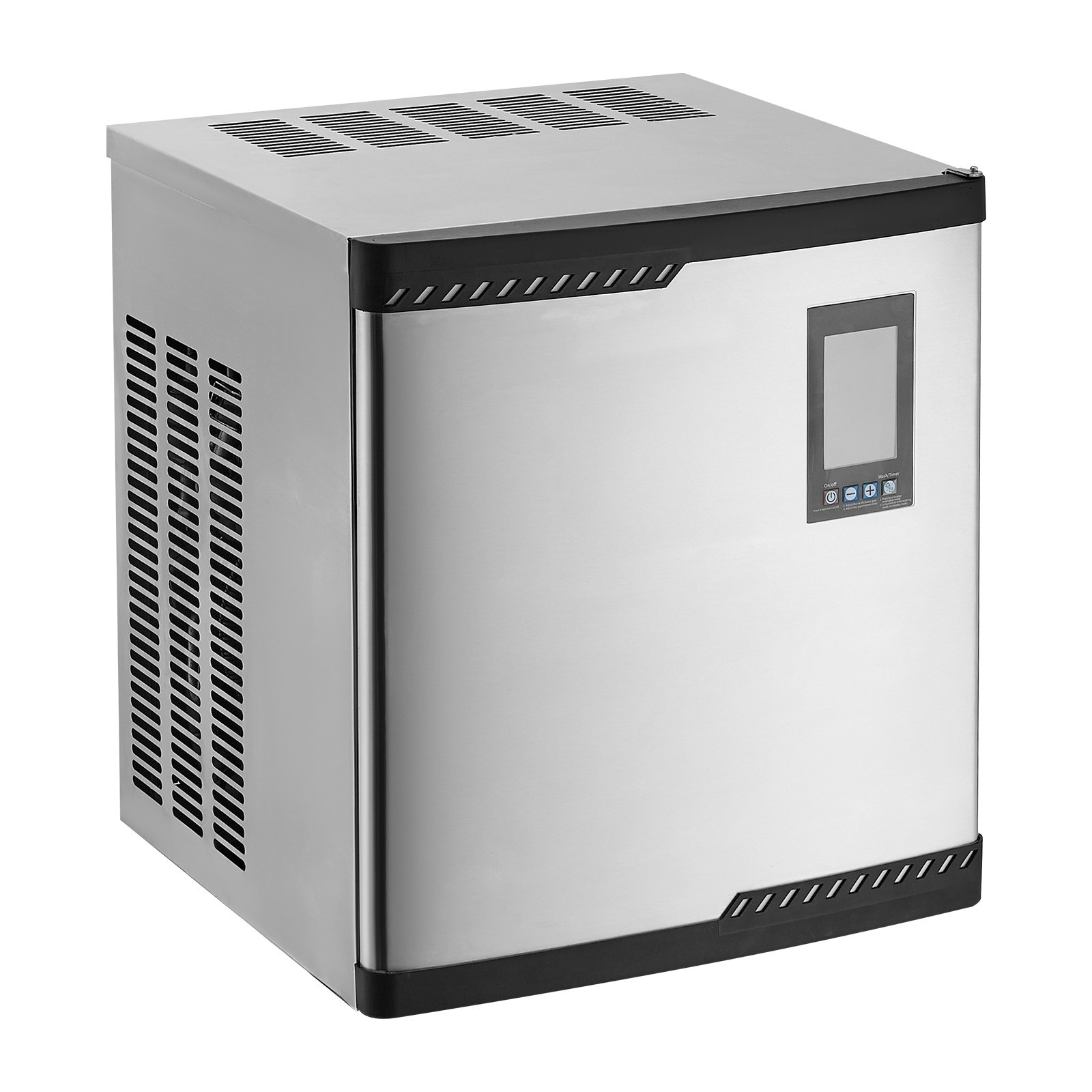 Uimoso Commercial Ice Maker Machine - Produces 300 lbs/Day with Self-Cleaning