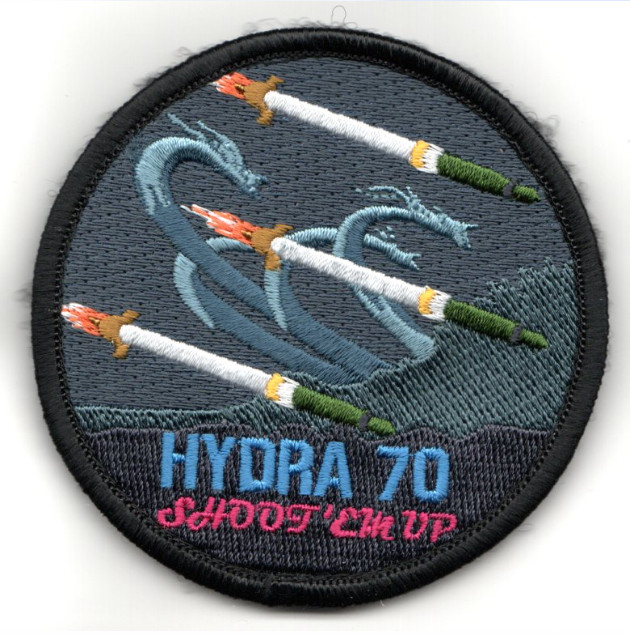 3" NAVY HSC WSP HYDRA-70 EMBROIDERED PATCH