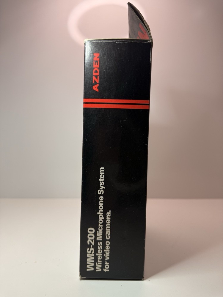 🎤 Azden WMS-200 Wireless Microphone System for Video Camera (D1)