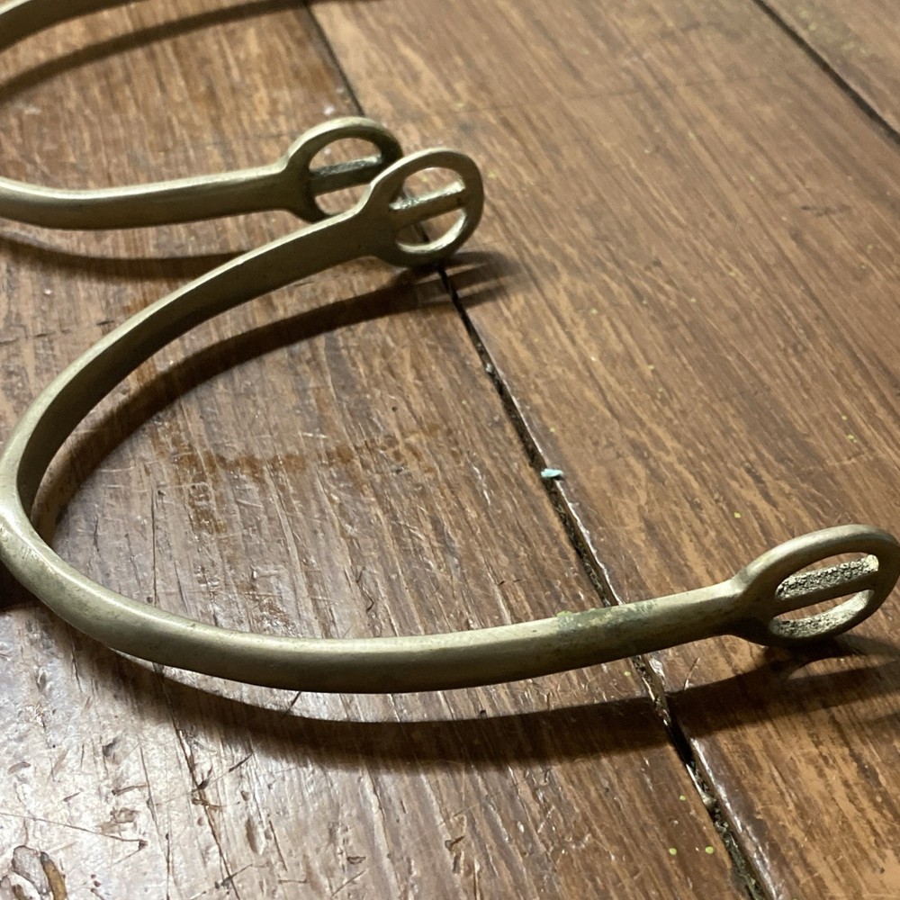 Never Rust England Nickle English Spur Set