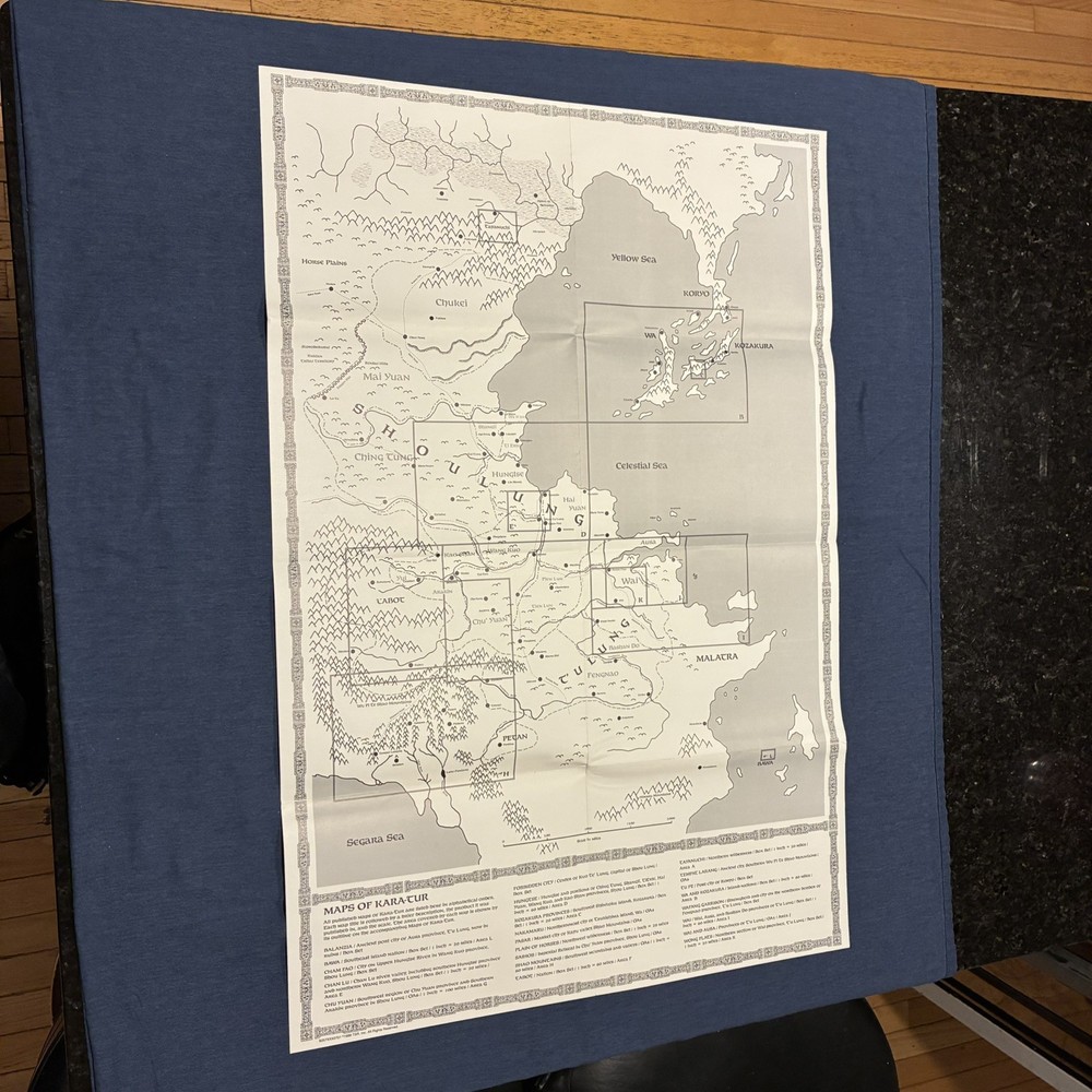 Advanced Dungeons & Dragons Oriental Adventures OA6 Ronin Challenge