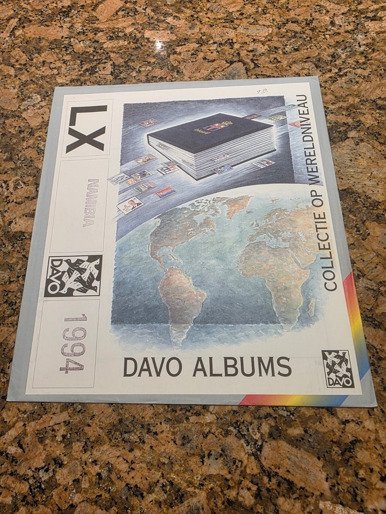 DAVO LUXE HINGELESS SUPPLEMENT-various countries-NEW NEVER USED-see list