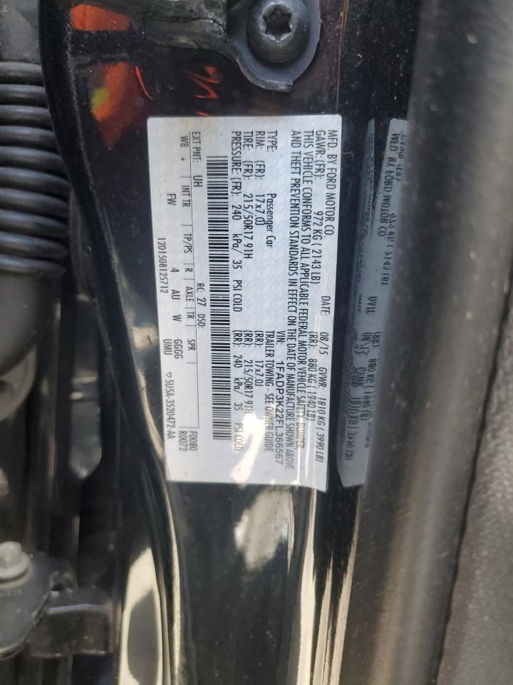 FOCUS 2015 Glove Box 4882058