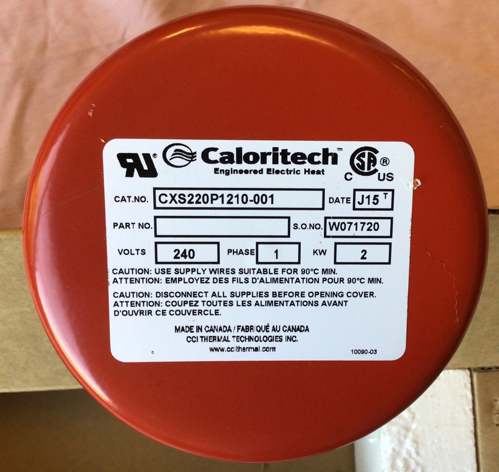 Caloritech Electric Heating Element CXS220P1210-001