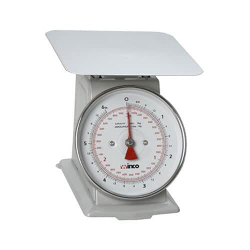 Winco SCAL-66 Portion Control Scale - 5 lbs. x 2 oz. Capacity