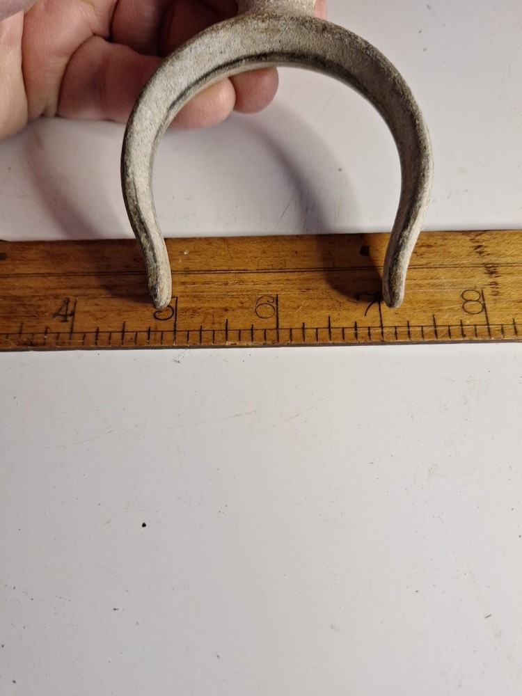 Antique boat oar lock rests