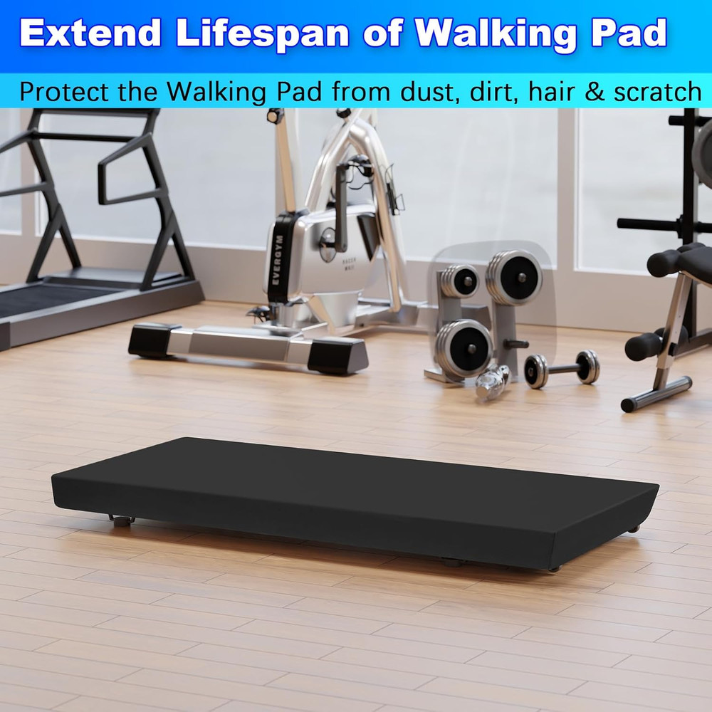Walking Pad Cover for under Desk Treadmill, Foldable Protective Case Sleeve for
