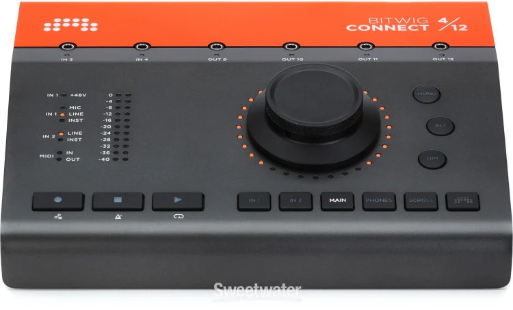 Bitwig Connect 4/12 4x12 USB-C Audio Interface