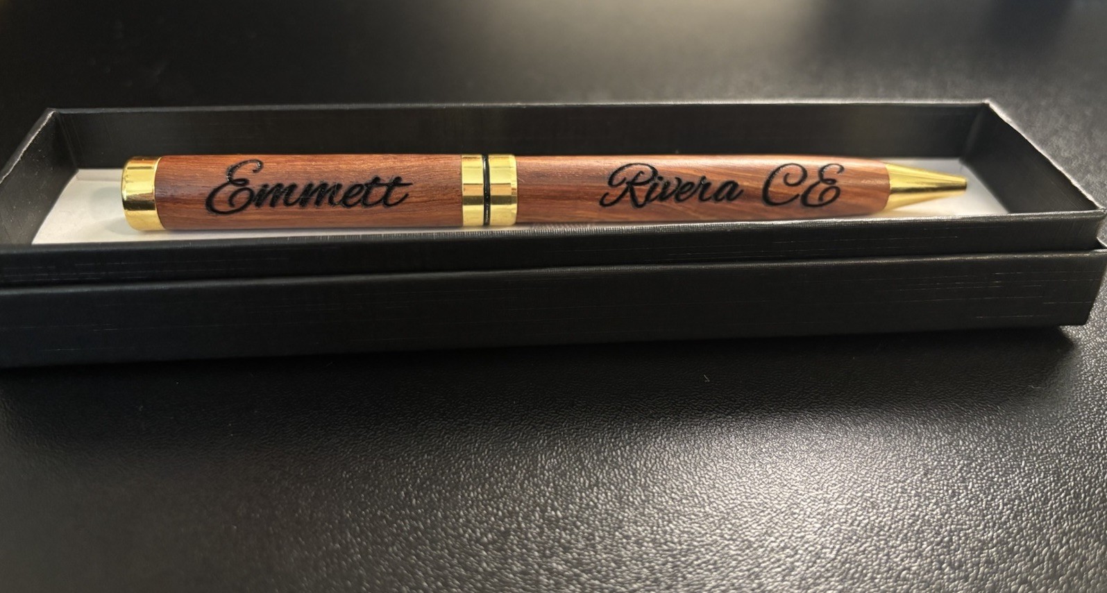 Custom Engraved Wood Pen with Box – Personalized Gift