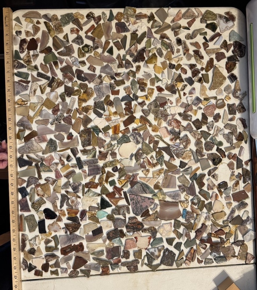 8 POUNDS SLICED POLISHED ROCKS