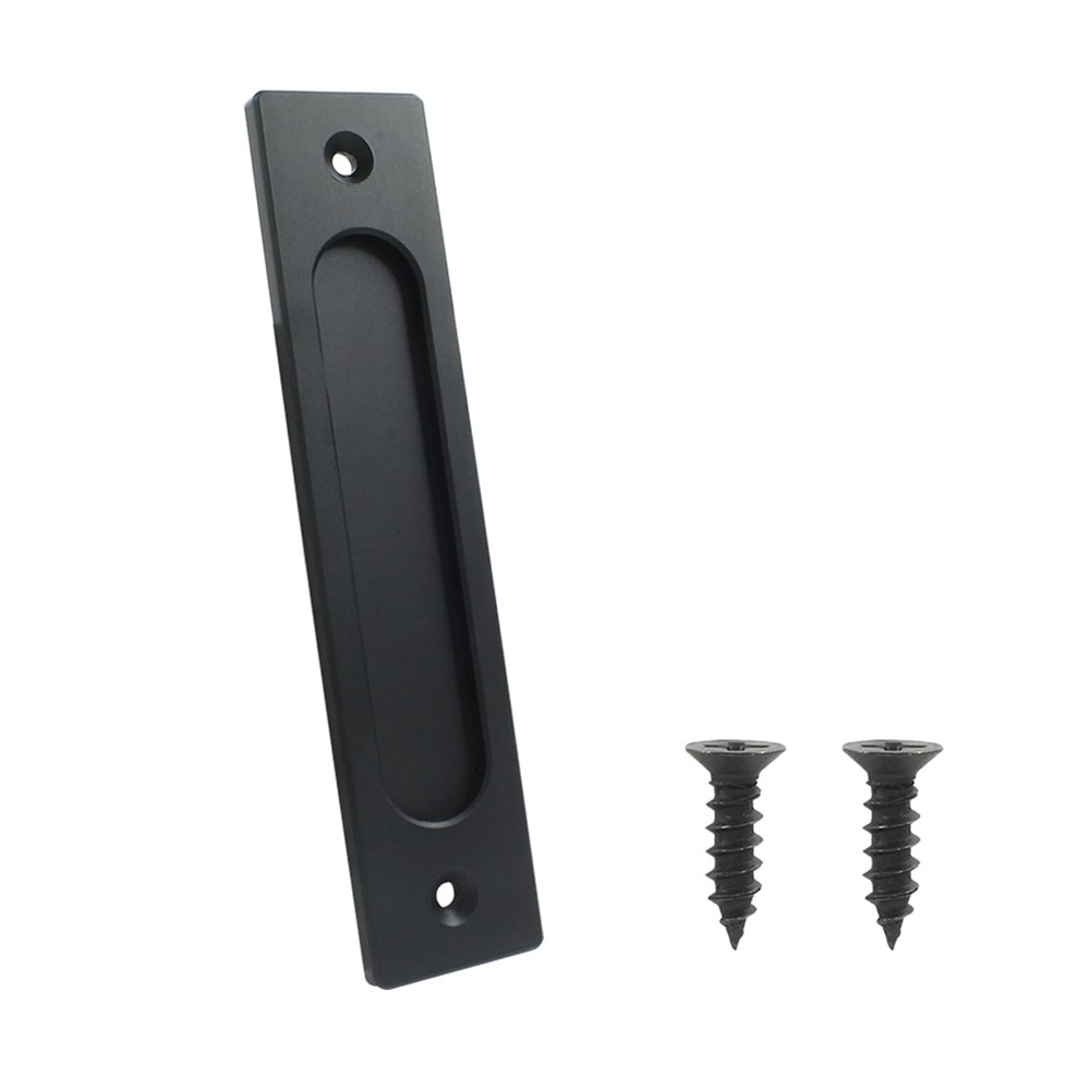 7 Inch Flush Pull Rectangular Finger Pulls Recessed Barn Door Handle Sliding