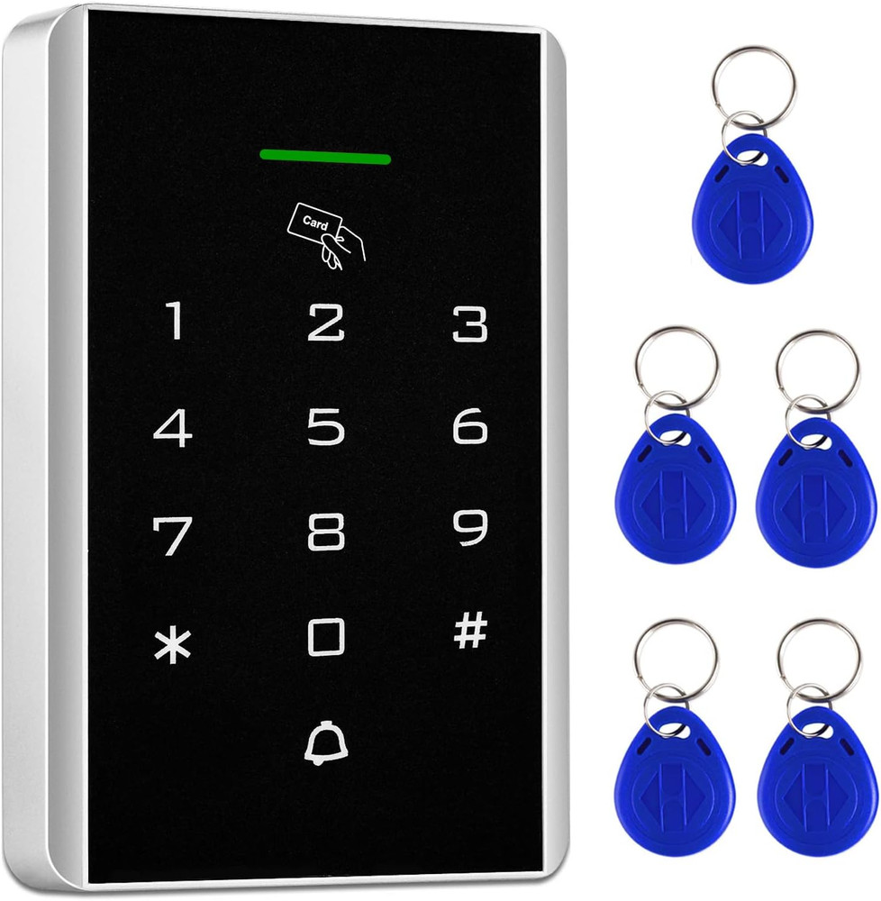 Door Access Control Keypad 125KHz Proximity ID Card Access Assorted Colors