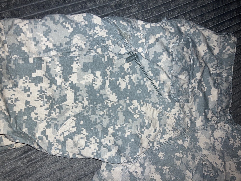 US Army Combat Uniform Trouser Cargo Pants ACU Camo Medium Regular (A)