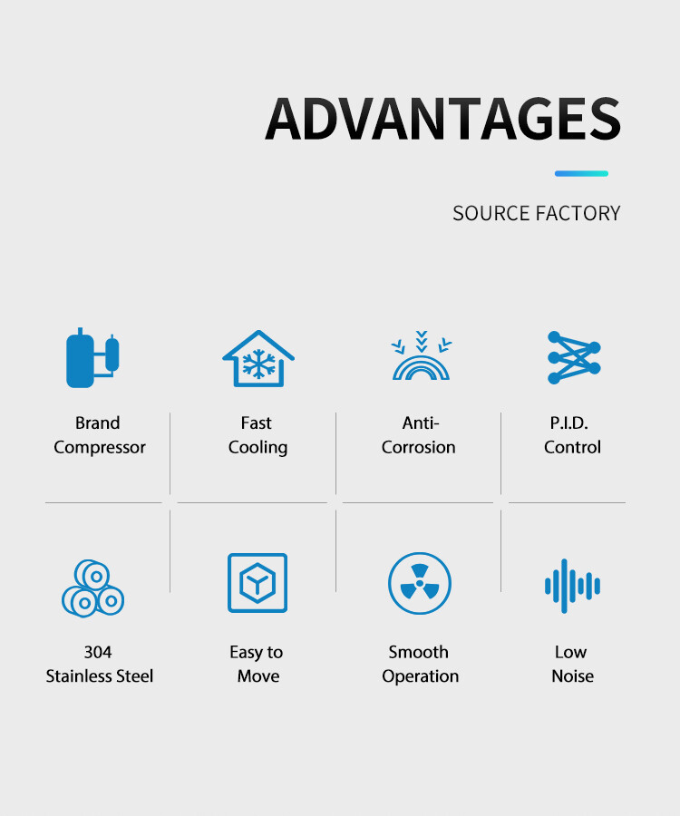 30L -30℃ Cooling Chiller Low Temperature Cooling Liquid Recirculating Pump