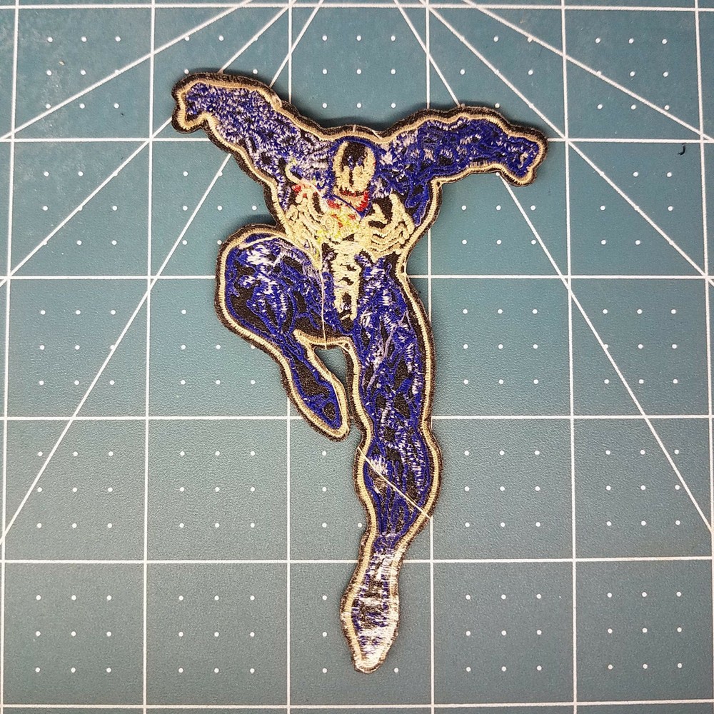 Spiider-man Venom Figure Patch 4 inches tall