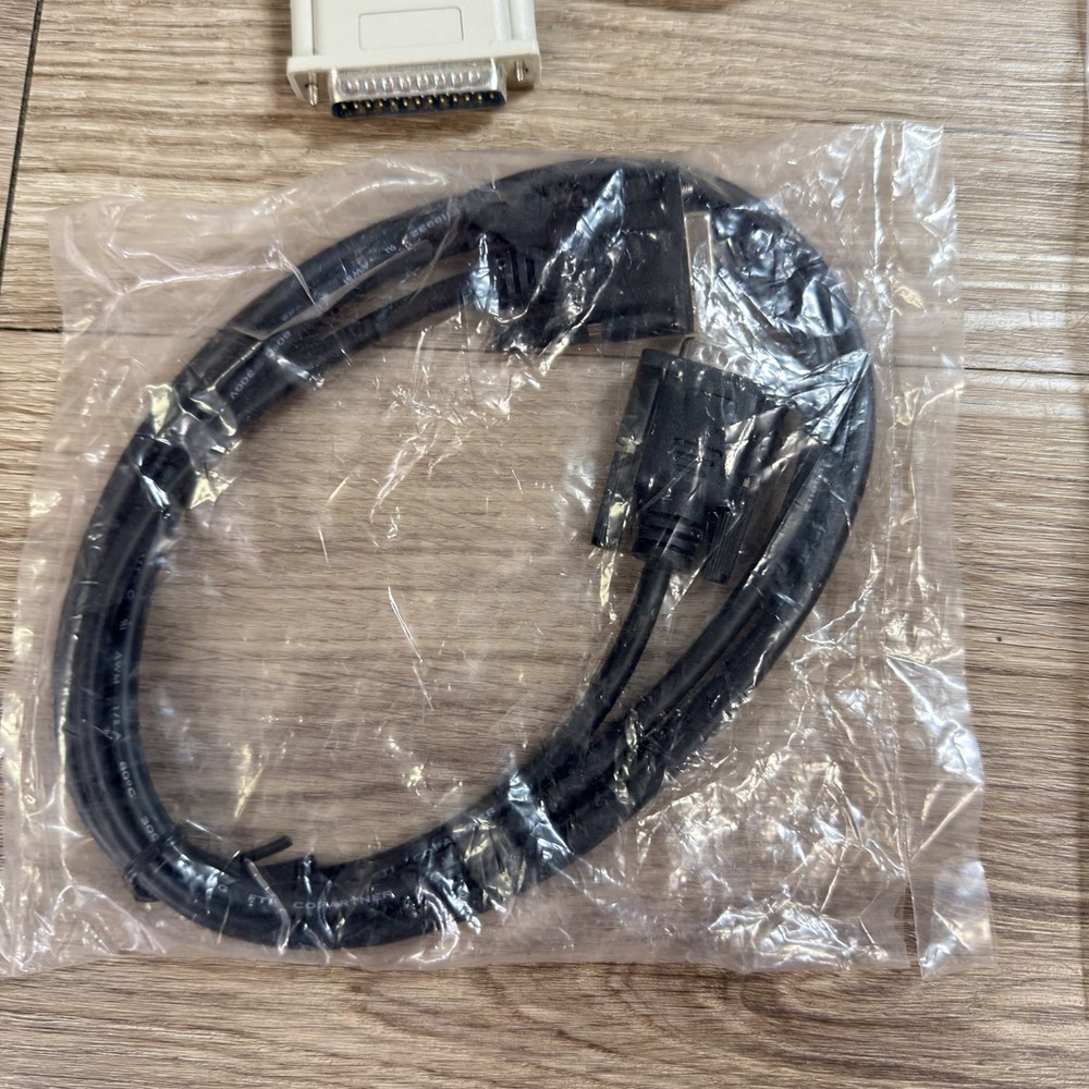 Vintage Computer Cables Adapters Lot Apple Mac VGA Serial Printer UNTESTED