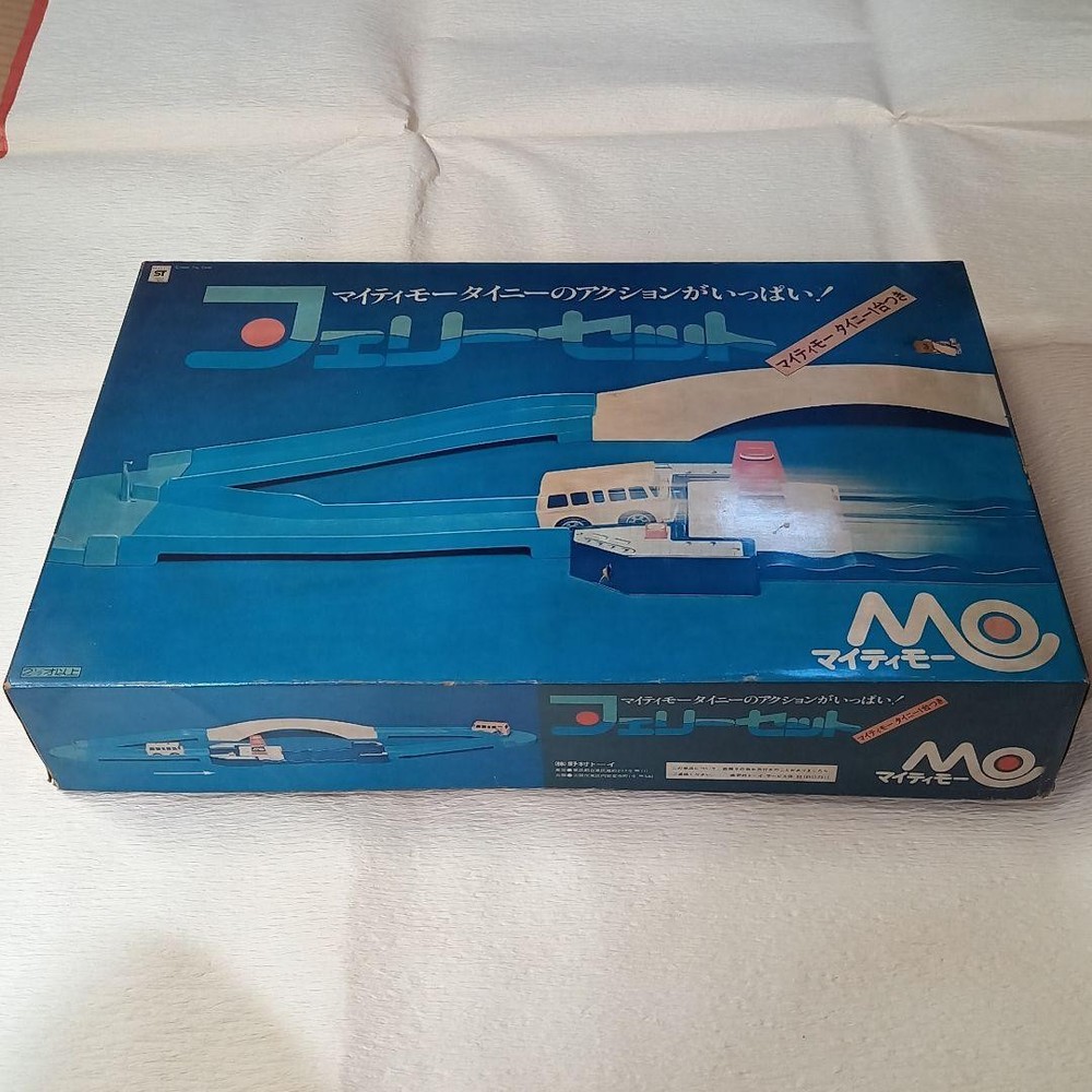Mighty Moe Tiny Ferry Set Showa Retro Toy