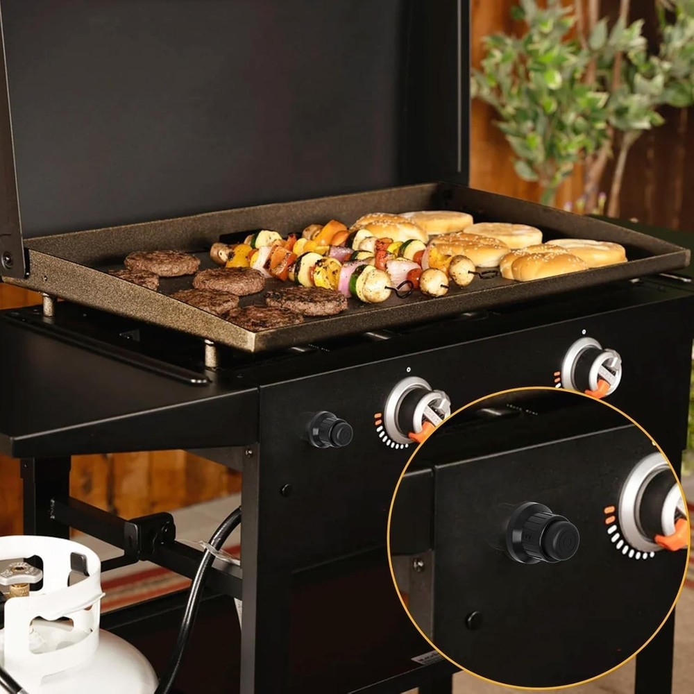 Durable Pulse Igniter Switch Cap Set for BBQ - AA & AAA Compatible, 2 Pack