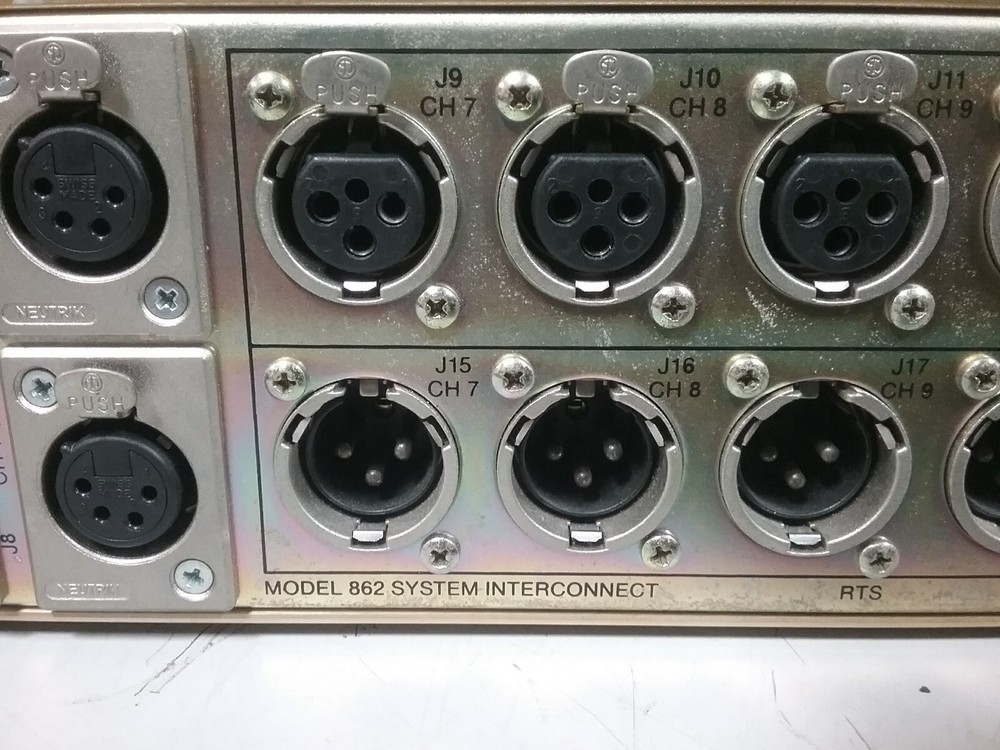 Telex RTS 803 Master Station + RTS 862 Intercom System Interconnect