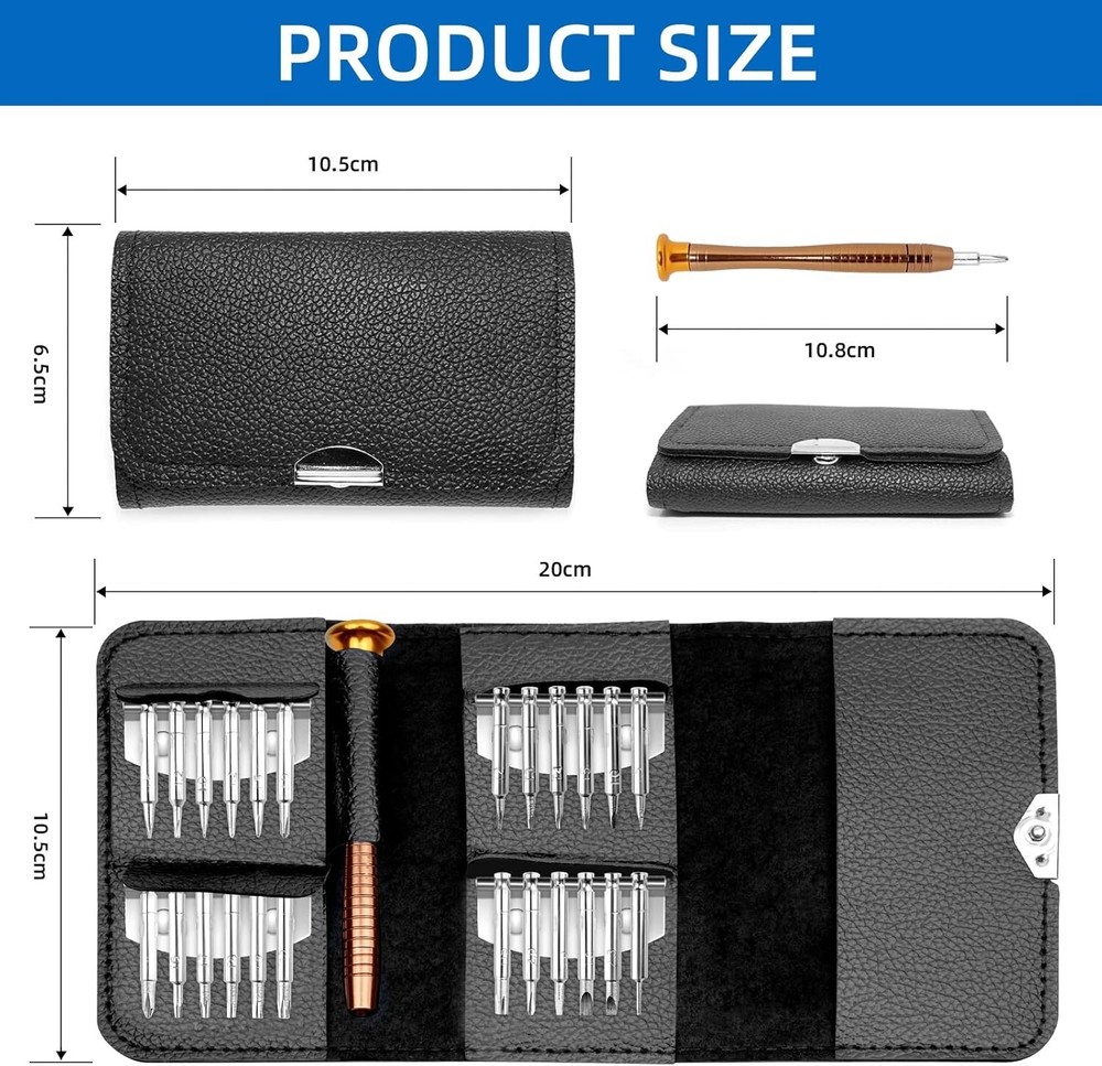 Precision Torx Screwdriver Set - Mini Screwdriver Tool Kit For Glasses Watch
