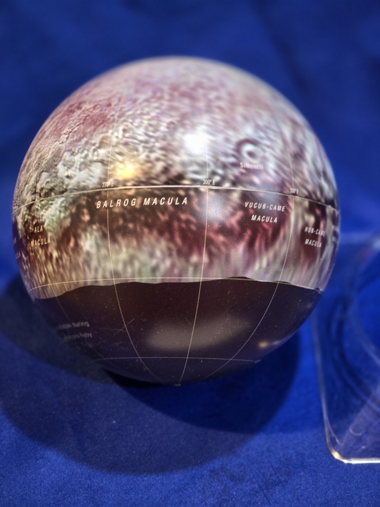 Sky & Telescope's 6" Pluto Globe NEW