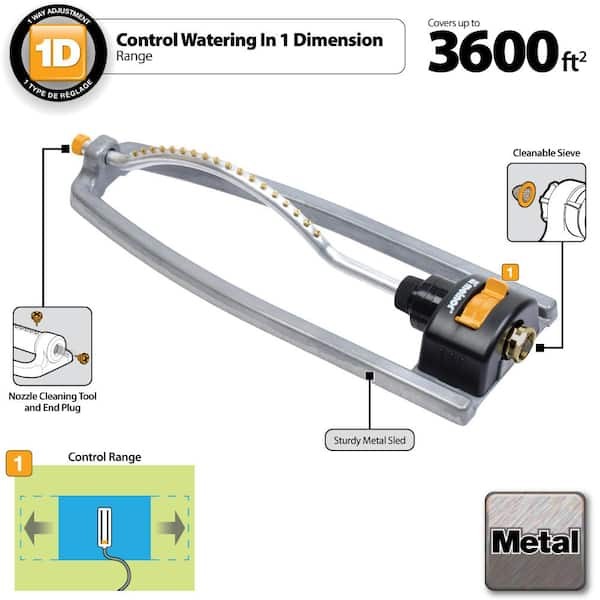 Metal Oscillator Sprinkler