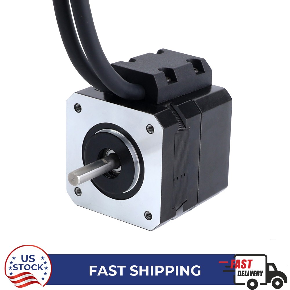 STEPPERONLINE Nema 17 Closed Loop Stepper Motor 14Ncm Φ5mm 1A  w/Encoder
