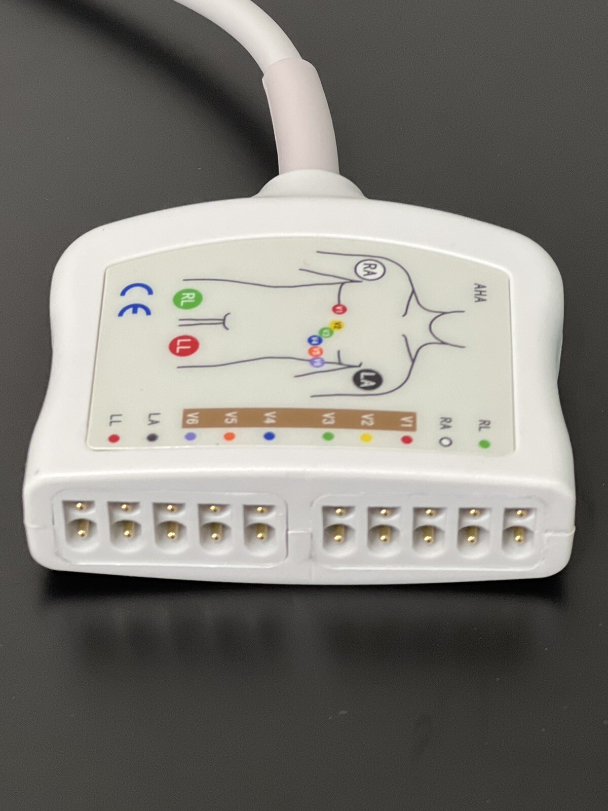GE MAC 2000 EKG/ECG Bundle - Trunk Cable & ECG Leads - Same Day Shipping