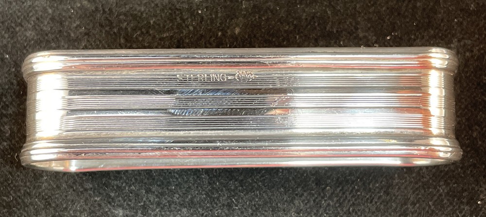 Sterling Silver Napkin Ring Engraved Name “IDA” Webster Great Condition
