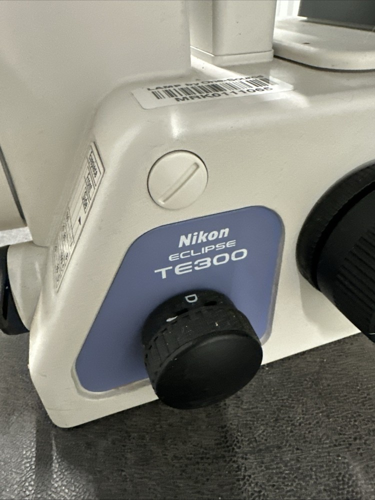 Nikon Eclipse TE300 Inverted Microscope Plan Fluor 10/20/40x Eppendorf 6540 R094