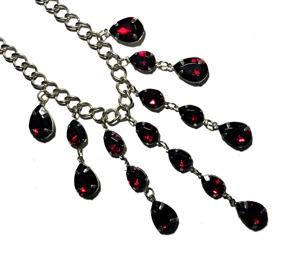 Haunted Ghost Necklace, The Ruby Cave Ghost!
