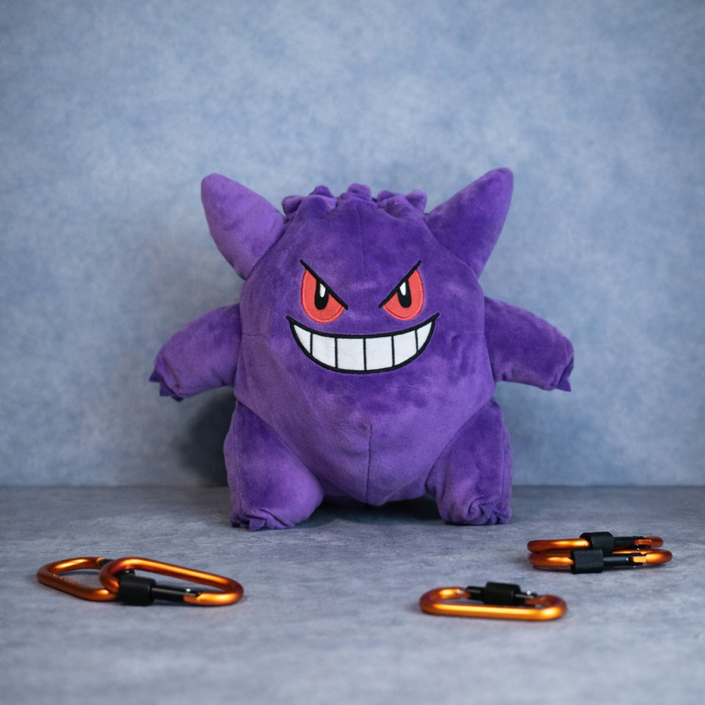 Gengar Pokemon Chalk Bag | Ghost-Type Plush Climbing Bag