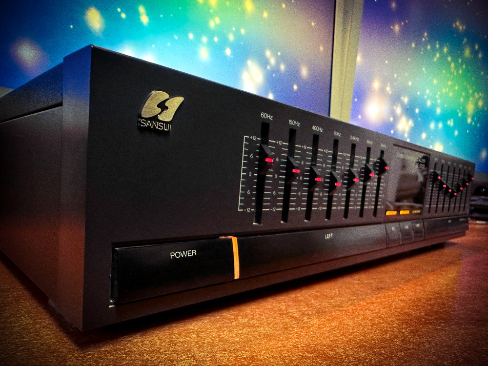 SANSUI SE-2000 🌈RaRe🌈 Vintage Stereo Equalizer