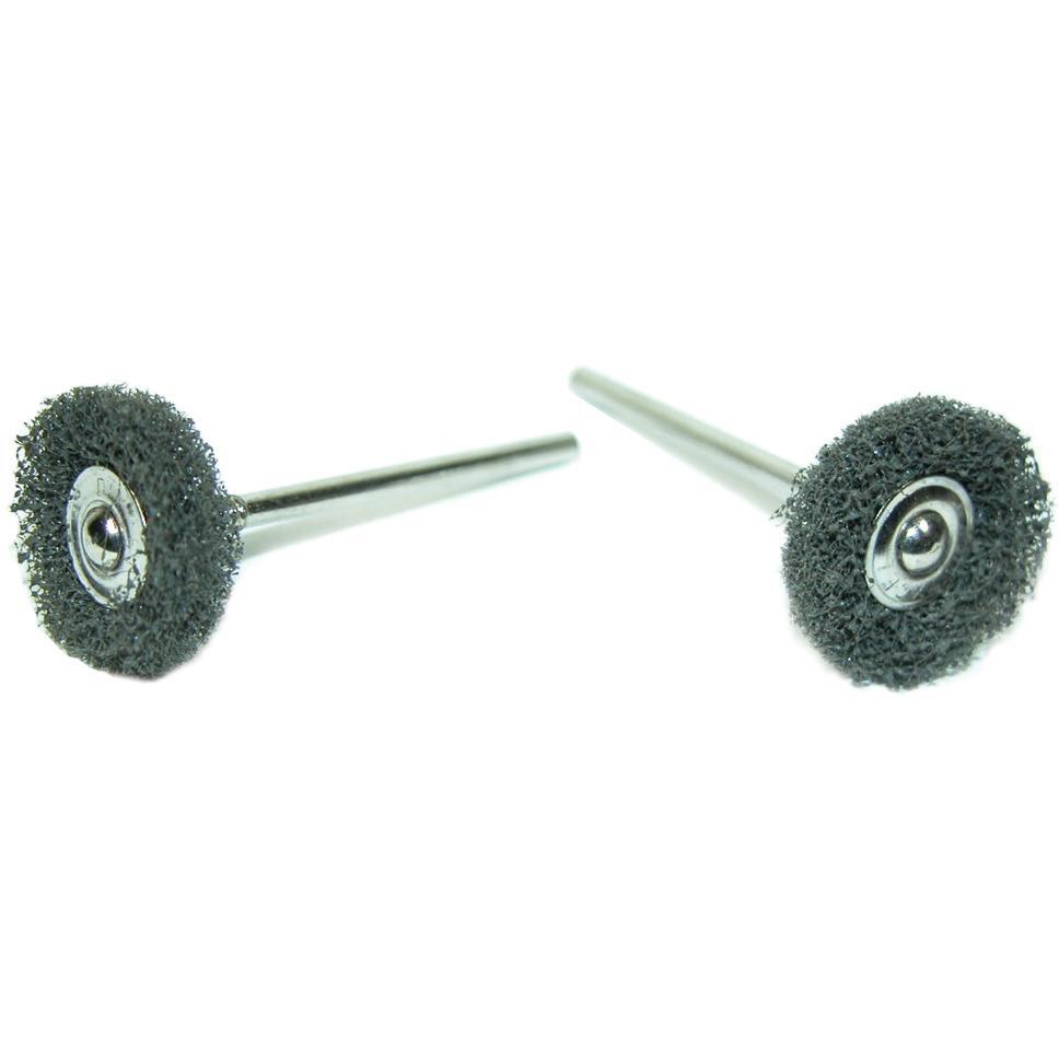 Miniature Satin Finish Buffs, 3/4", Medium 12 Pcs