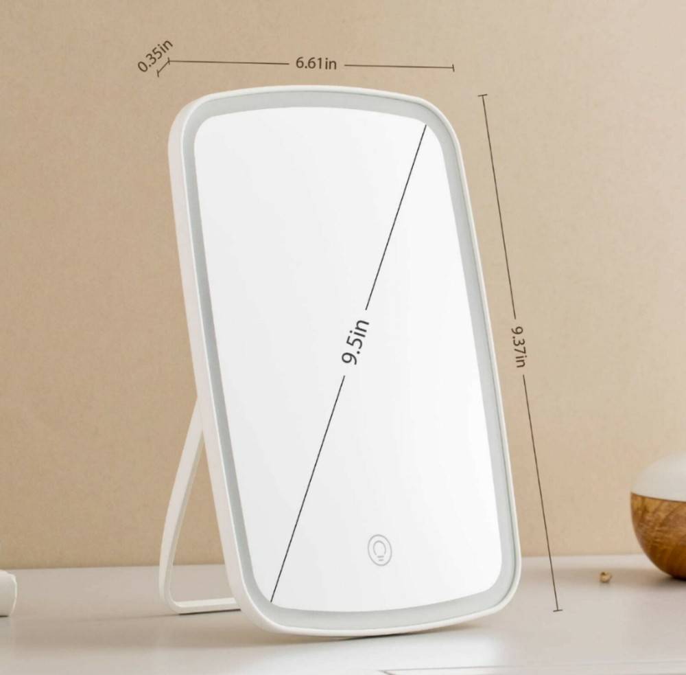 USB Rechargeable LED Lighted Makeup Mirror