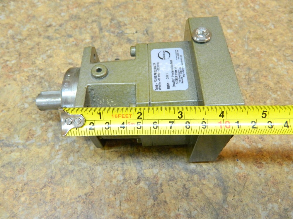 STOBER 3:1 Ratio Type P321SPR0030MTF ServoFit Precision Inline Gearhead