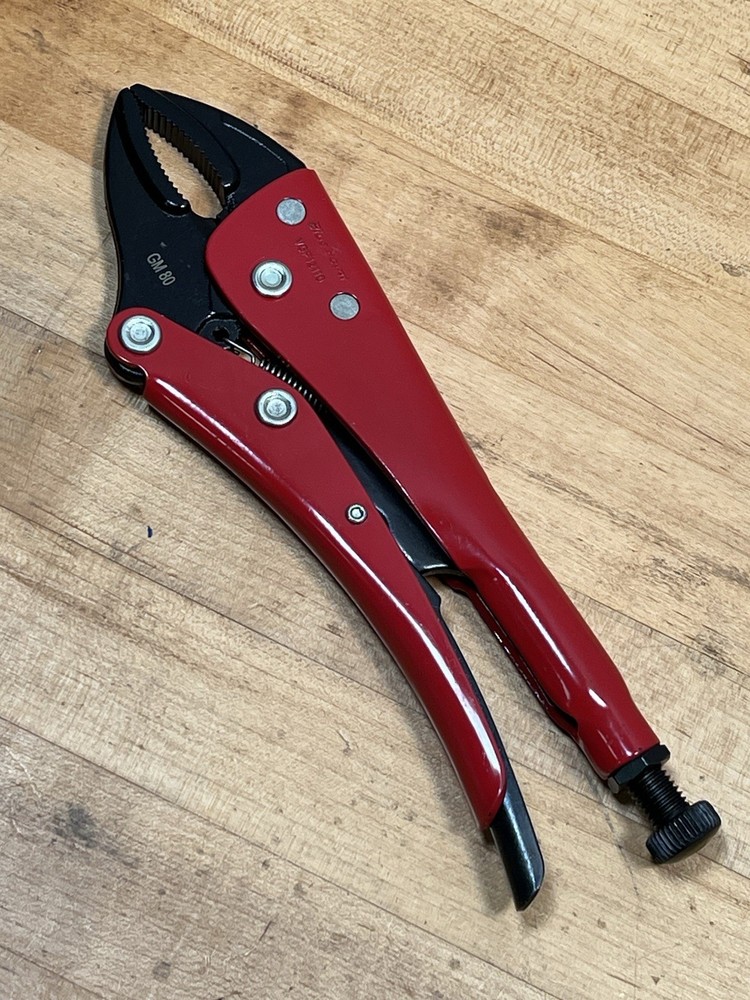 Blue Point Red Locking Clamp Adjustable Locking Pliers VGP12110