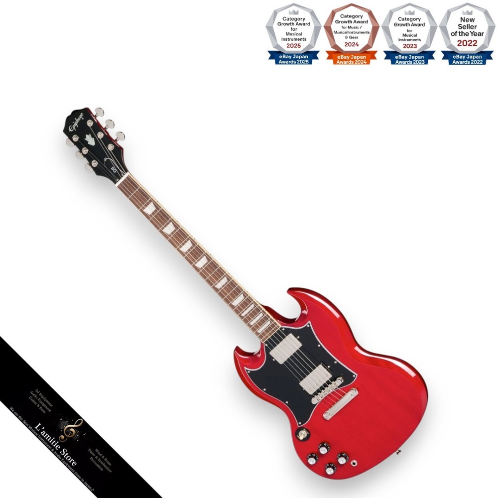 Epiphone LeftHanded SG Standard Cherry Electric Guitar