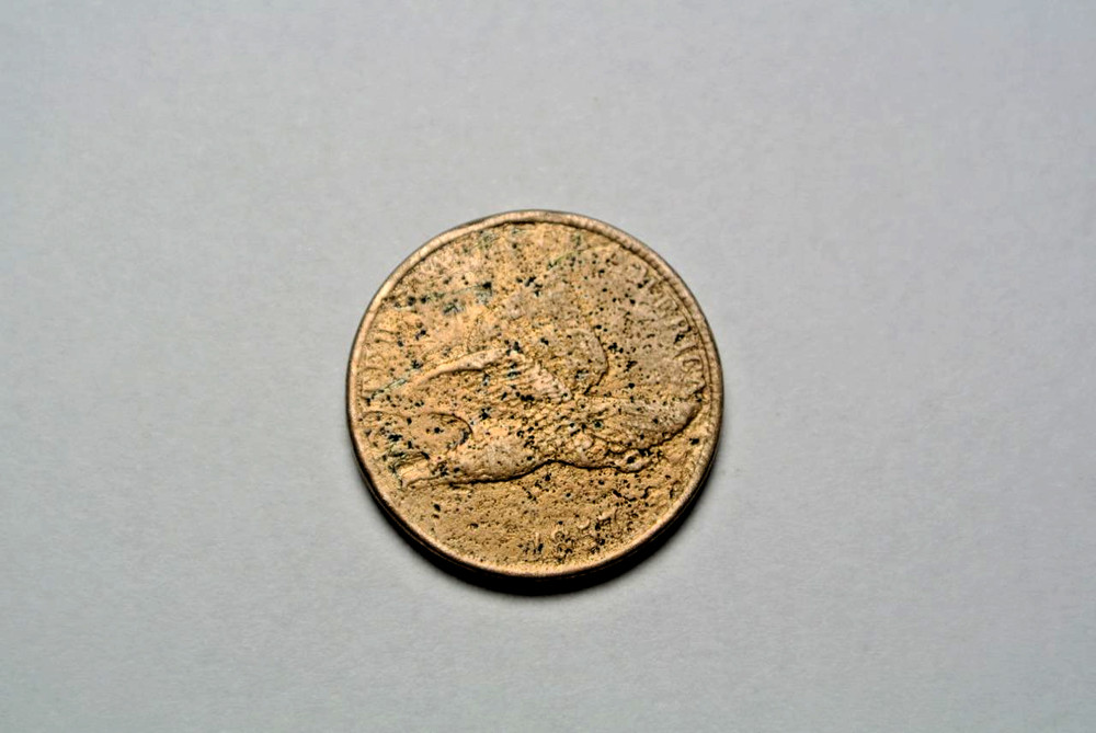 1857 Flying Eagle Cent, Cheap Circulated Grade - C6268