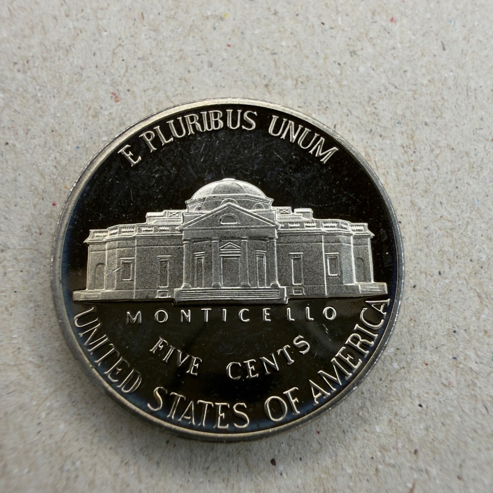 1995-S Jefferson *PROOF* Nickel Five Cent 5C