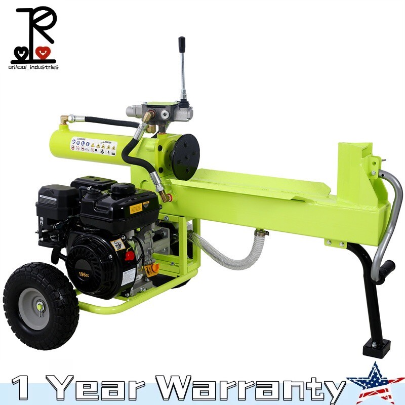 Portable Log Splitter 20 Ton Auto Return Ram System 7HP Engine EPA Compliant