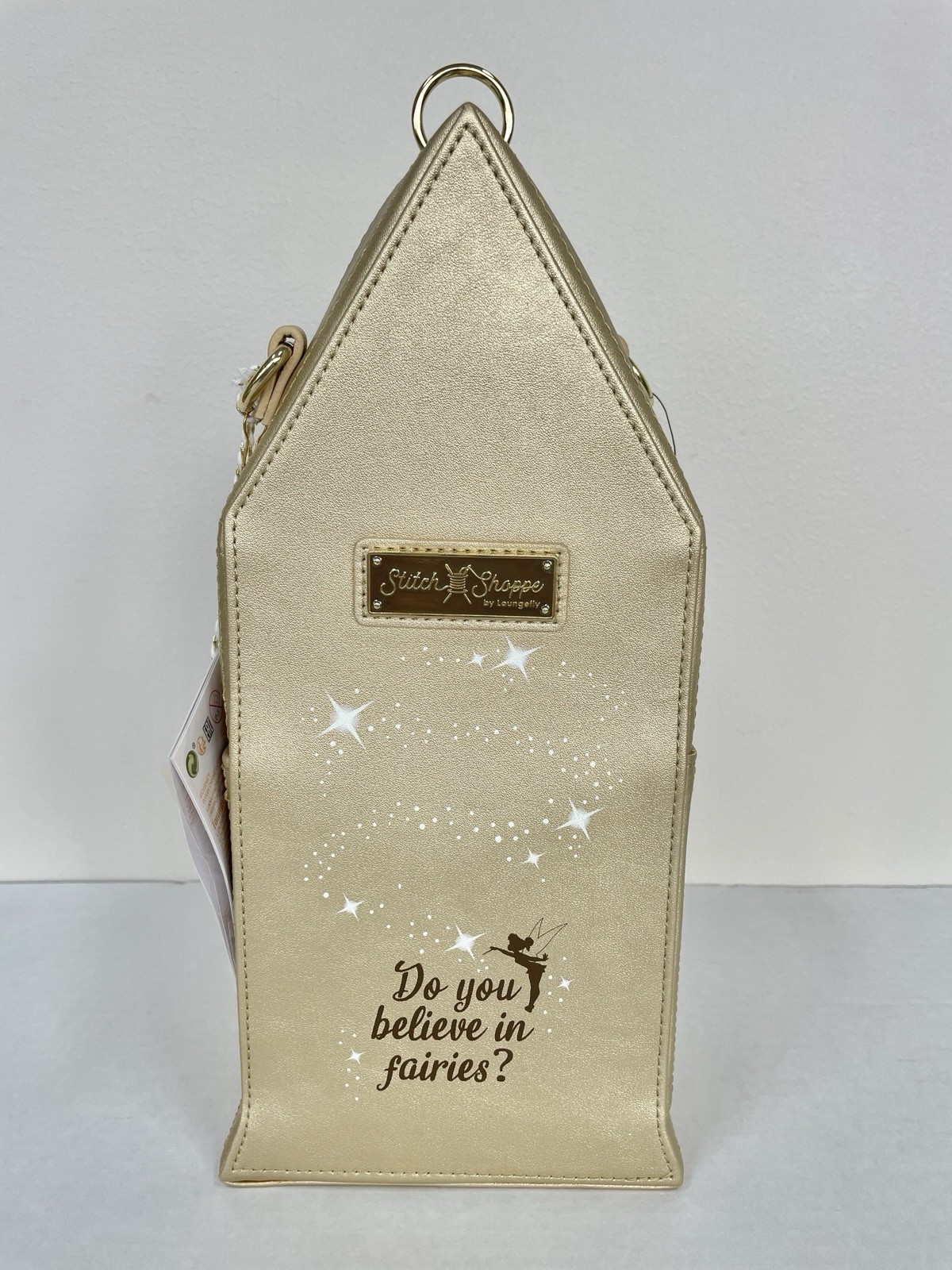 NEW Stitch Shoppe By Loungefly Tinker Bell Lantern Crossbody Bag w/ Pin PeterPan