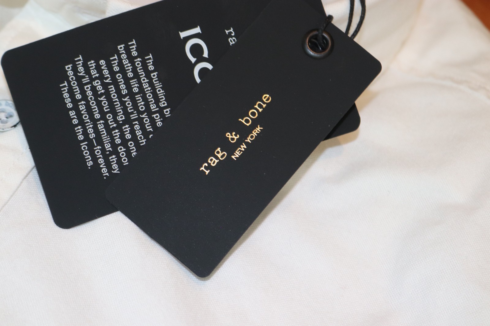 Rag & Bone Fit 2 Slim Fit Button-Up Shirt Large New with Tags