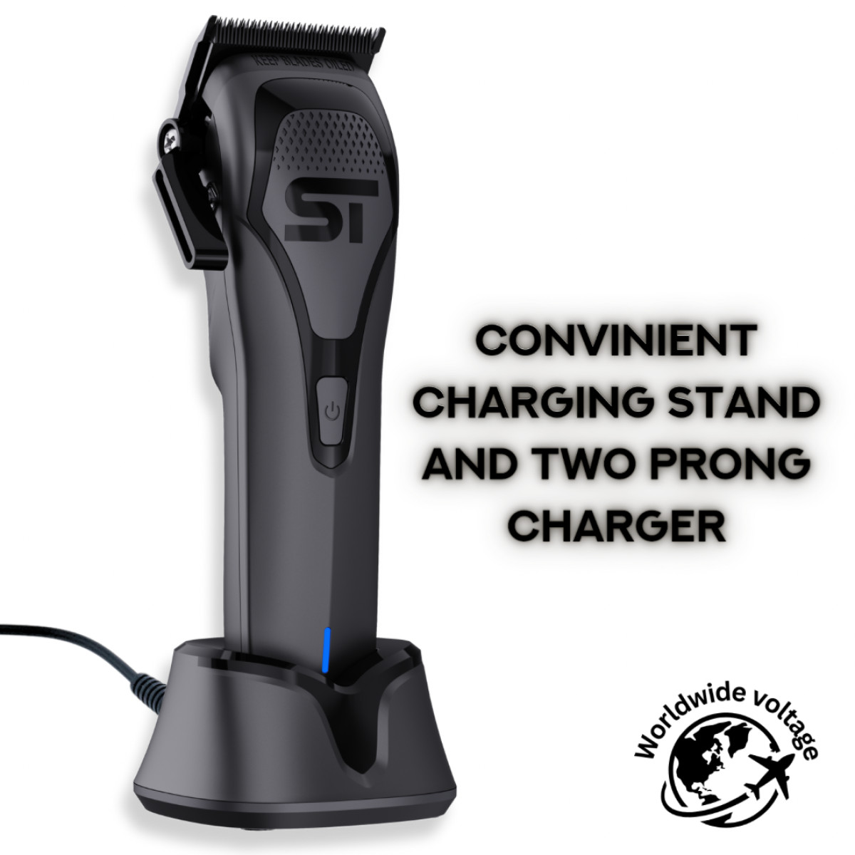 Supreme Trimmer DARKSTAR72 Hair Clipper w/ Vector Motor | STC72 - Recertified