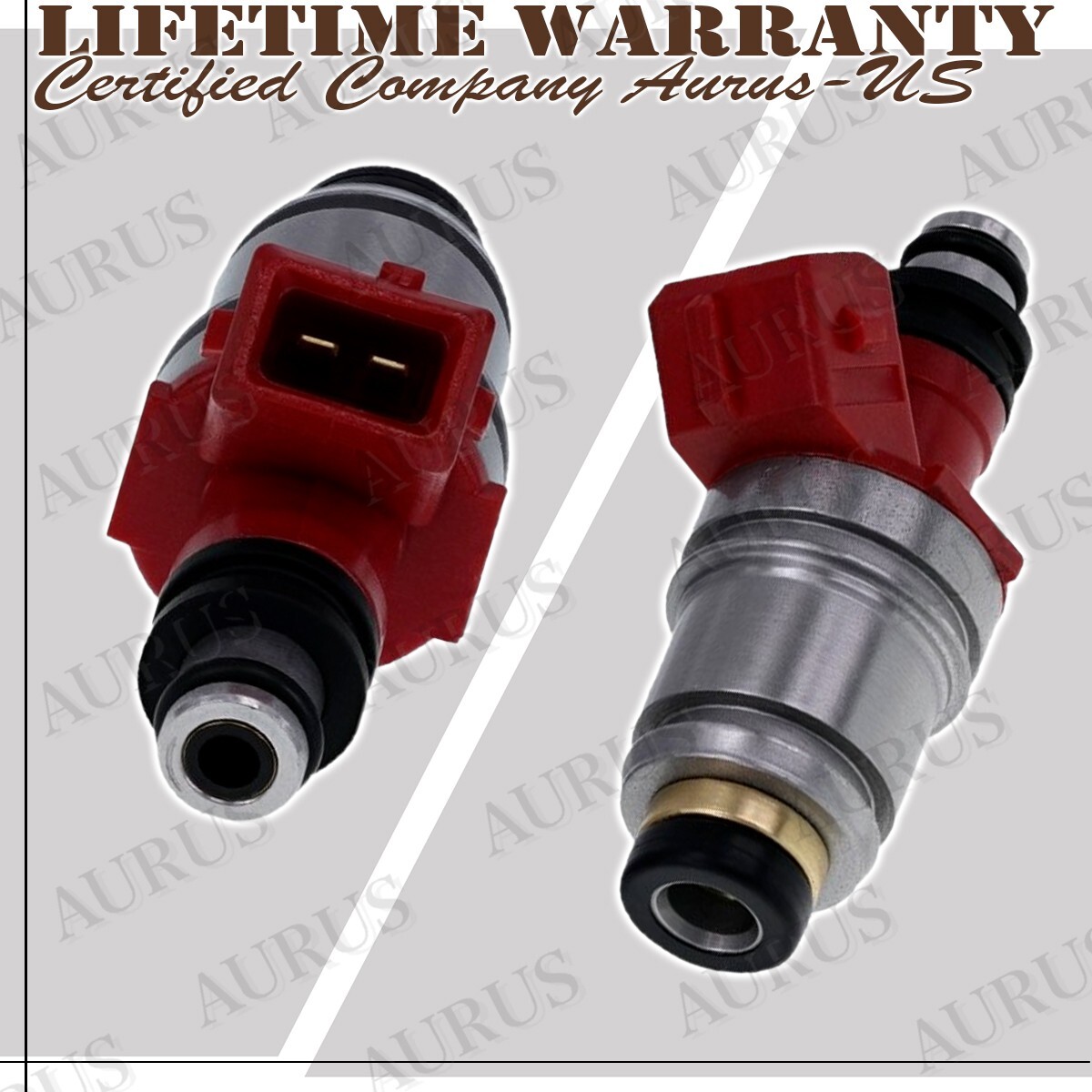OEM AURUS NEW x4 Fuel Injectors for 1990-1995 Nissan D21 Pickup 2.4L I4 JS21-1
