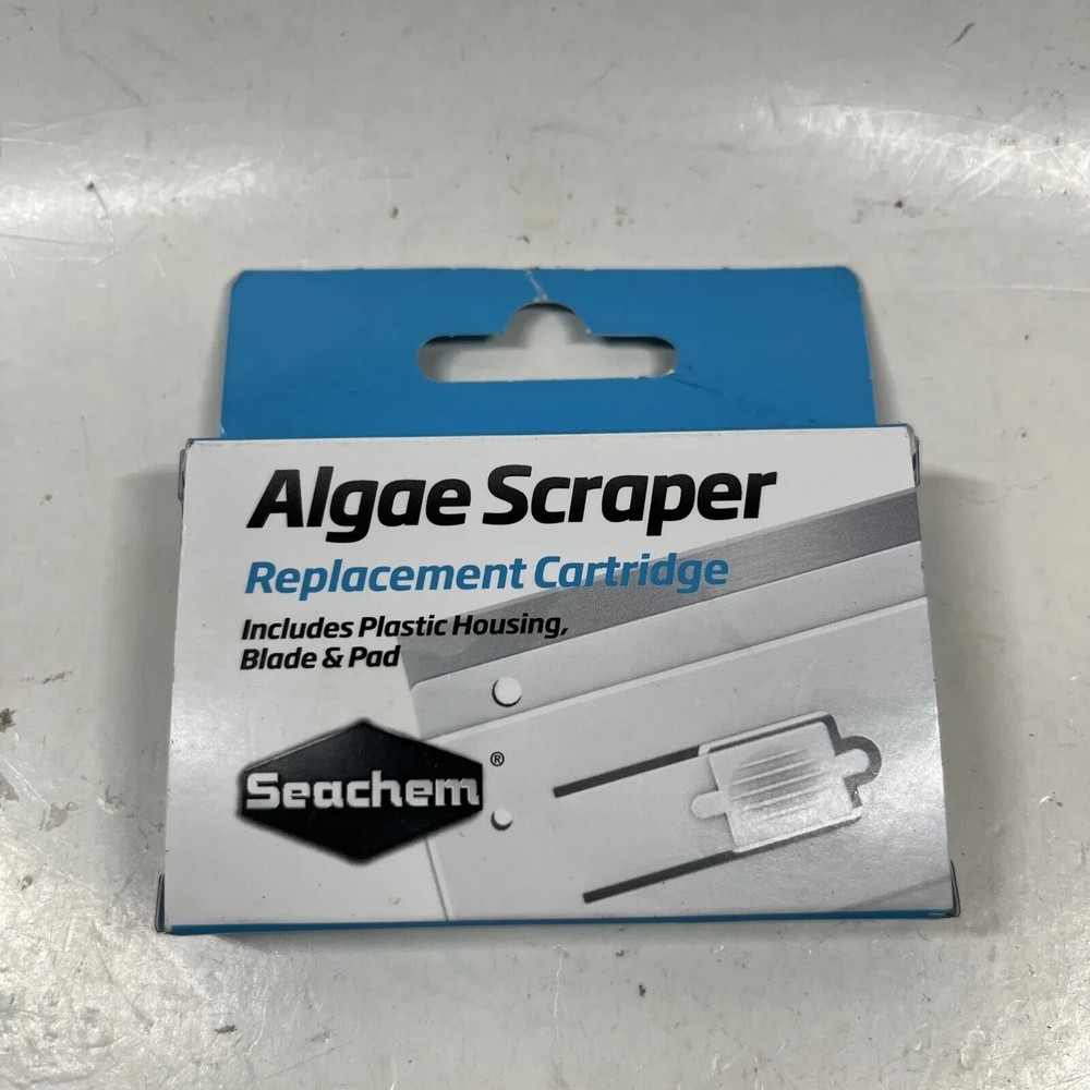 Seachem Algae Scraper Replacement Kit Fish Tank Aquarium Cleaning Maintenance
