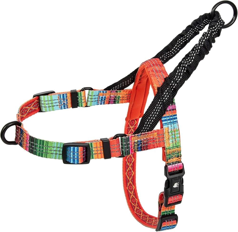Leash  No Pull Dog Harn, Easy Walk for Small, Medium, and Lar