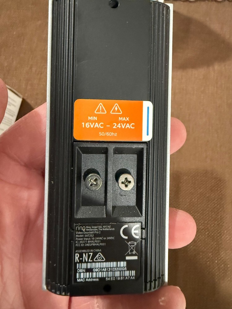 Ring Wired Doorbell Pro 2