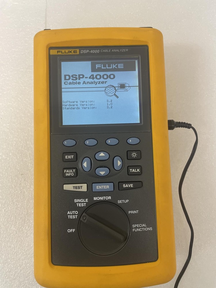 FLUKE NETWORKS DSP-4000 SMART REMOTE AND CABLE ANALYZER