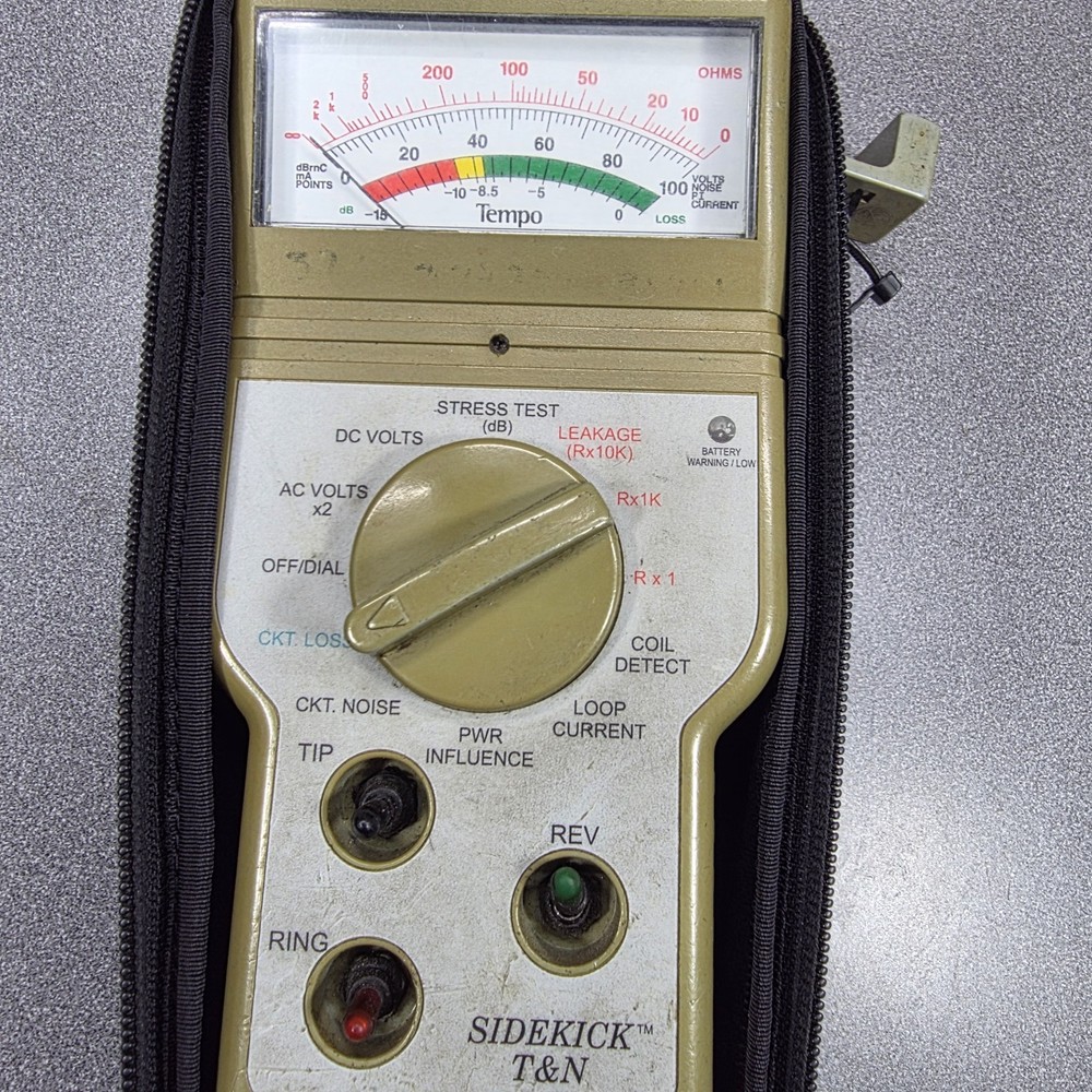 Tempo Sidekick T&N Tester UNTESTED